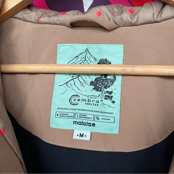 NWT Maloja SelunM. Alpine Insulated Jacket Clay Embroidered Cembra Shelter 38102 - Picture 4 of 12